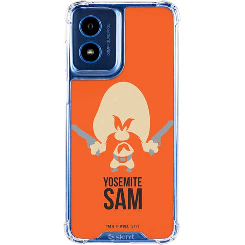 Looney Tunes Yosemite Sam Identity Moto G 5G (2024) Clear Case